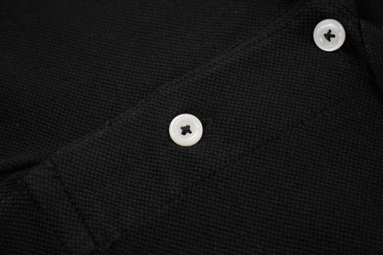GUCCI Black G-Letter Collar Polo Shirt product photo from LabelPicks