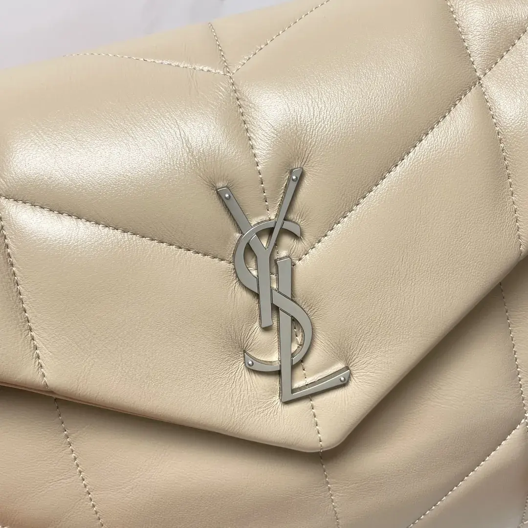 Saint Laurent Beige Loulou Quilted Leather Shoulder Bag product photo from LabelPicks