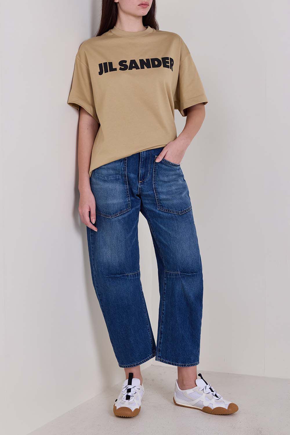 JIL SANDER חולצת טי אוברסייז