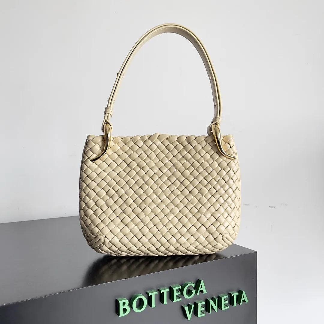 Bottega Veneta Intrecciato Woven Leather Shoulder Bag product photo from LabelPicks