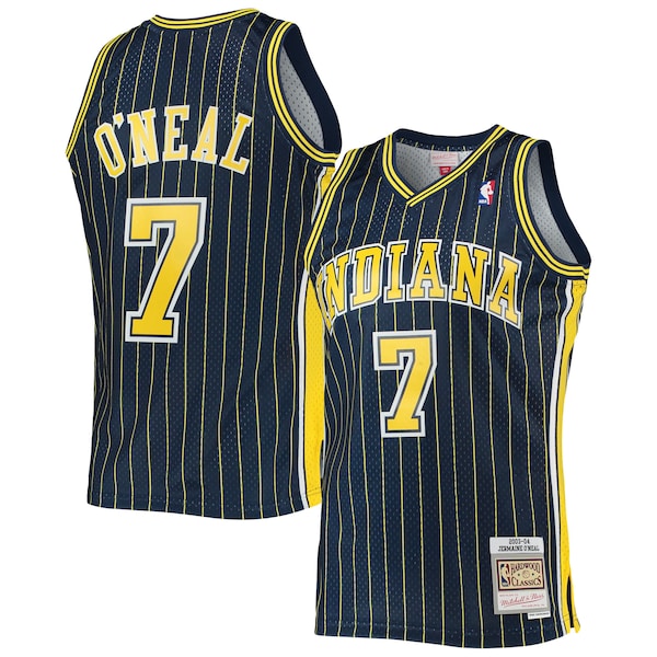 Jermaine O'Neal Indiana Pacers 2003/04 Hardwood Classics Swingman Jersey - Navy