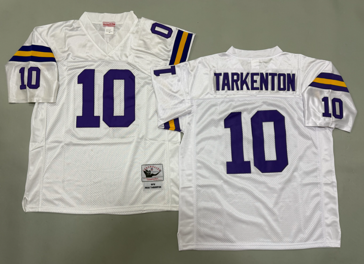 Fran Tarkenton Minnesota Vikings Authentic Throwback Retired Player Jersey