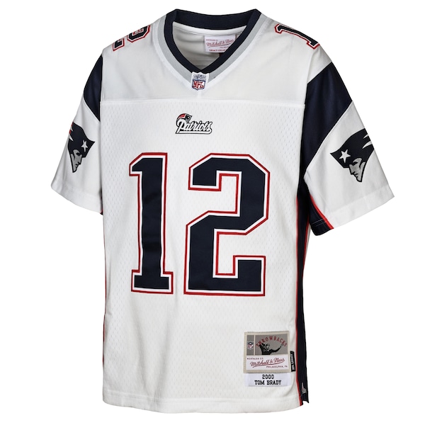 Tom Brady New England Patriots  Youth 2000 Legacy Replica Jersey - White