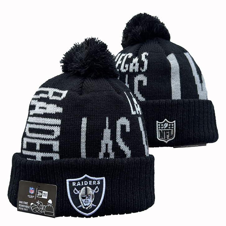 LAS VEGAS RAIDERS KNIT HAT