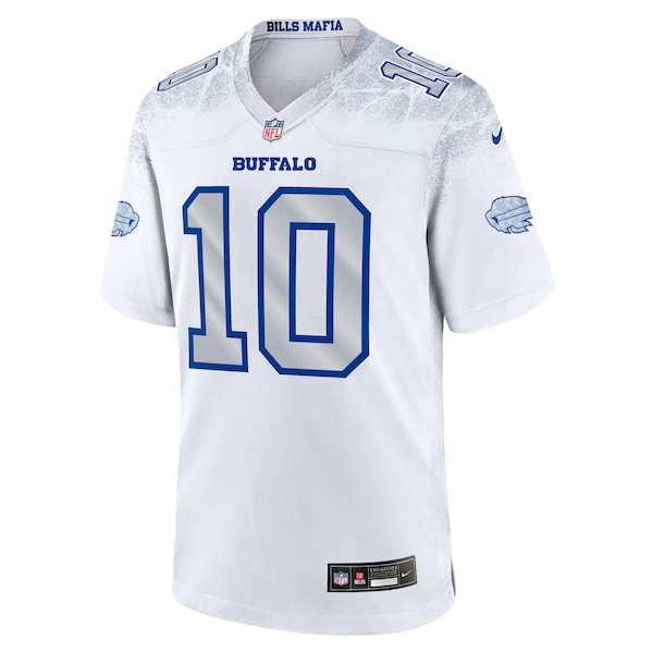 Khalil Shakir Buffalo Bills Nike 2025 Rivalries Collection Game Jersey - White