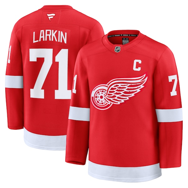 Dylan Larkin Detroit Red Wings  Home Premium Jersey - Red/White