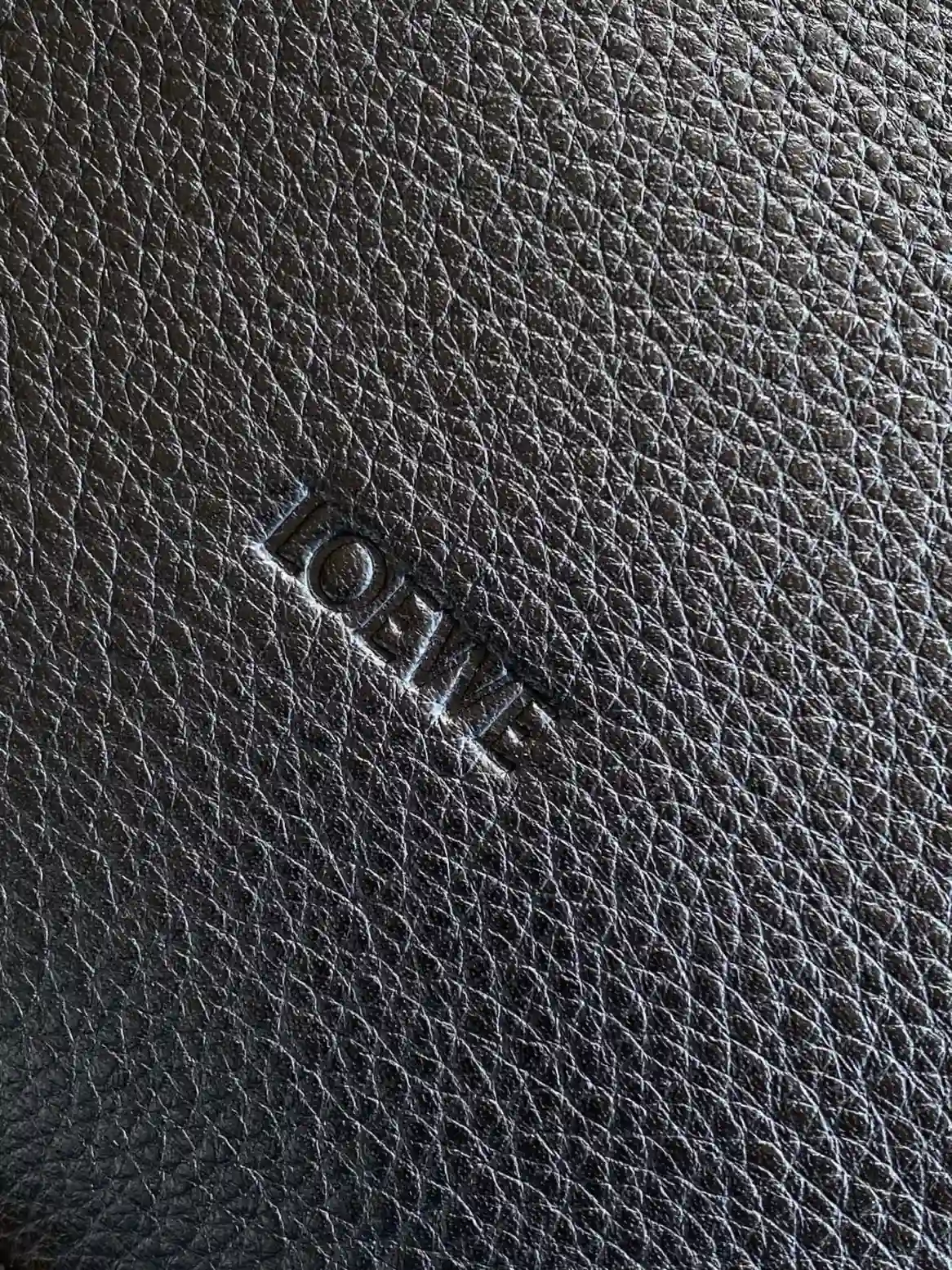 Loewe Black Grained Leather Hobo Bag product photo from LabelPicks