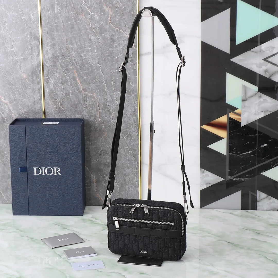 Dior Grained Leather Crossbody Bag product photo from LabelPicks