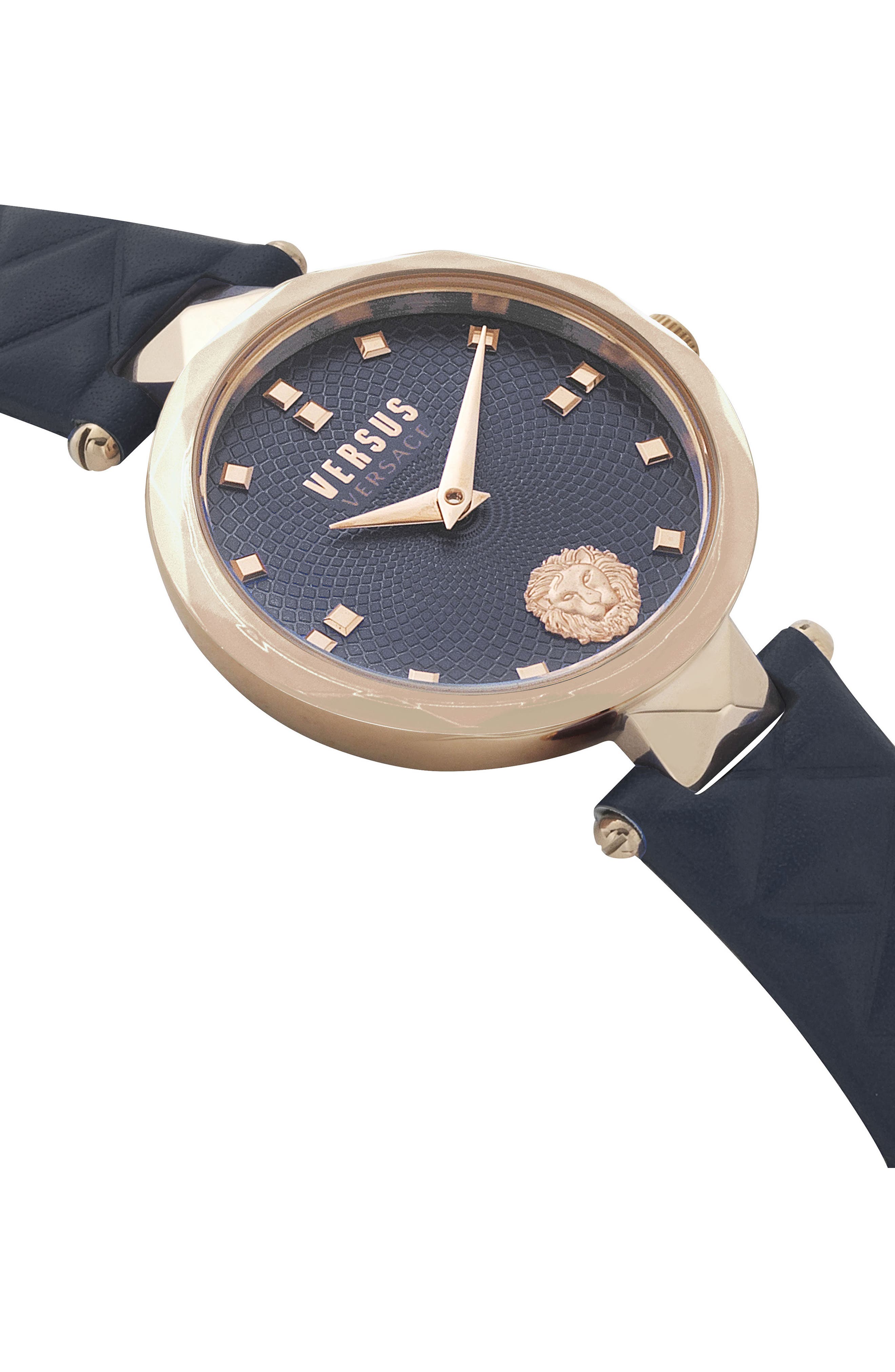 VERSUS Versace Covent Garden Leather Strap Watch, 32mm
