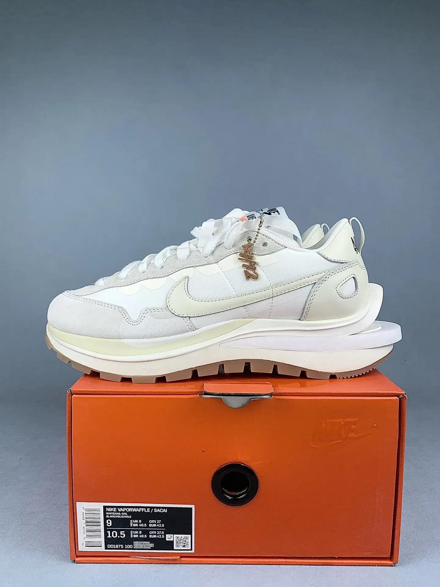 sacai x Nike VaporWaffle “Sail Gum” Shoes product photo from LabelPicks