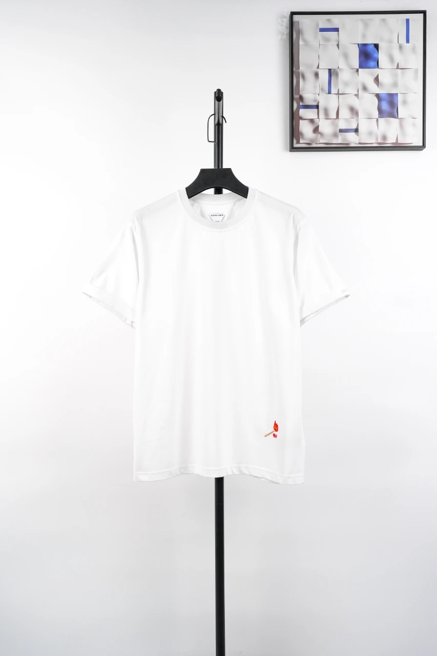 Bottega Veneta White Matchstick Embroidered T-Shirt product photo from LabelPicks