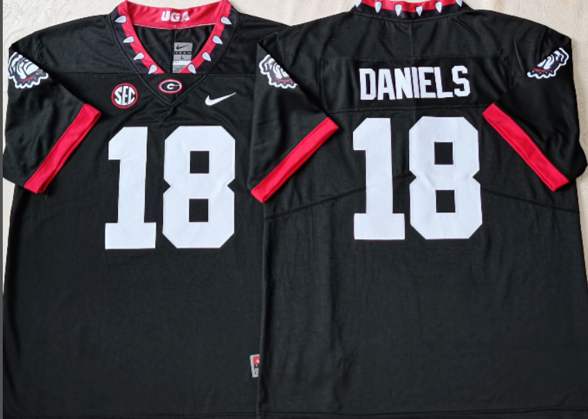 DANIELS NCAAGeorgia Bulldogs Nike Vapor Limited Jersey