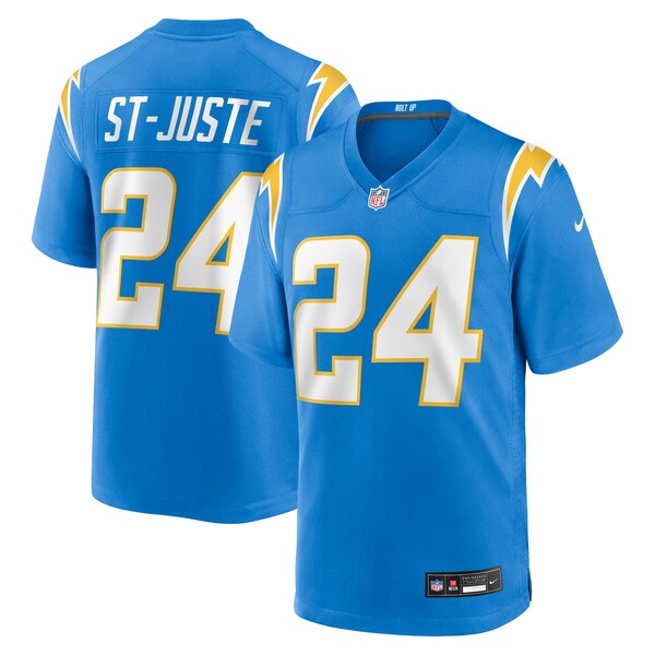 Benjamin St-Juste Los Angeles Chargers Nike Team Game Jersey -  Powder Blue
