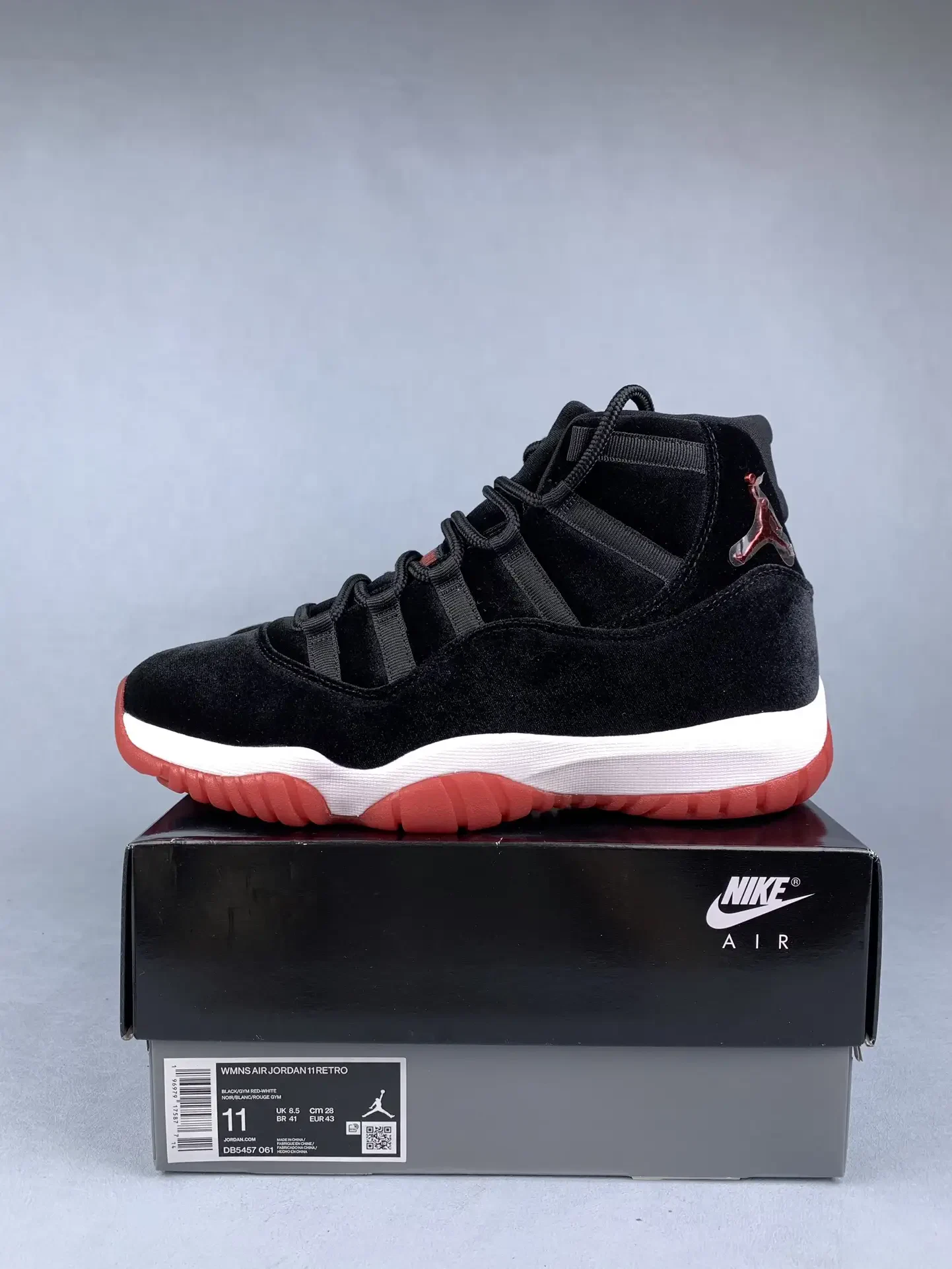 Air Jordan 11 “Bred Velvet” Shoes product photo from LabelPicks