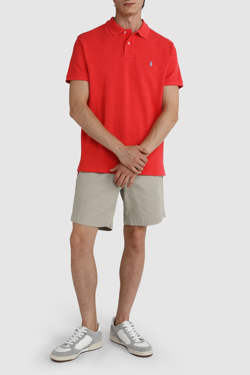POLO RALPH LAUREN מכנסיים קצרים מכותנה