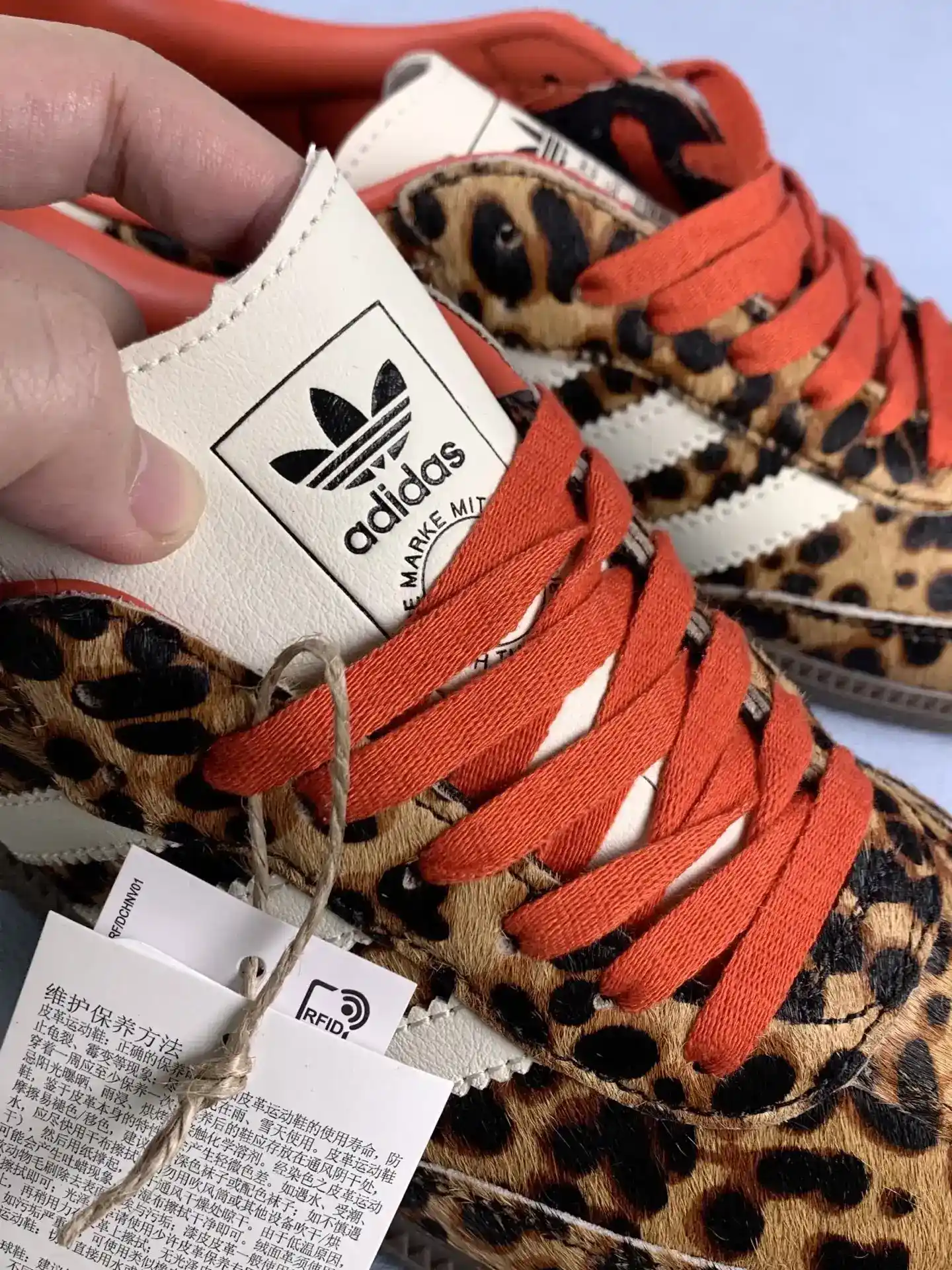 adidas Samba OG Leopard Print Shoes product photo from LabelPicks