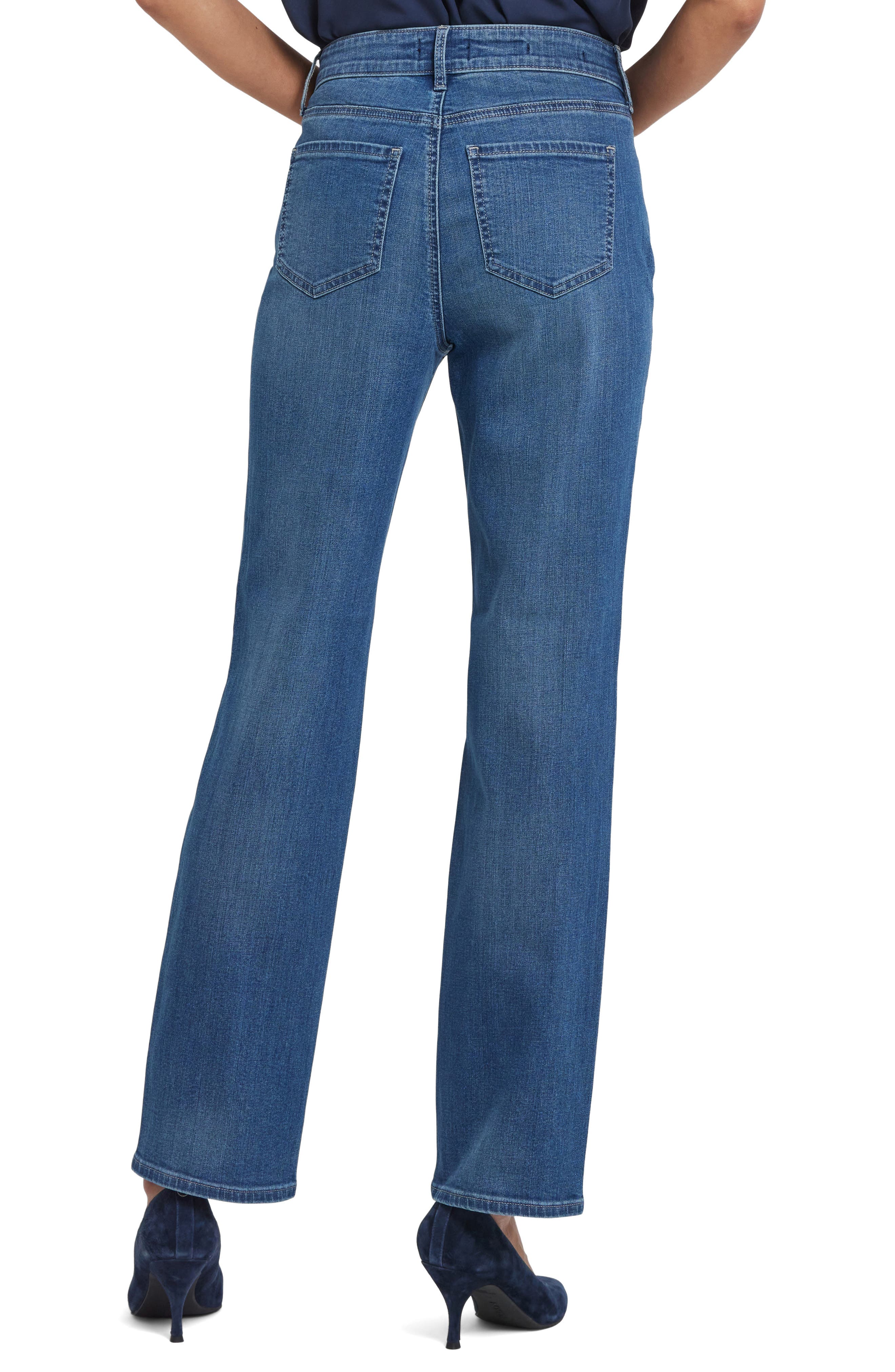 NYDJ Marilyn High Waist Straight Leg Jeans