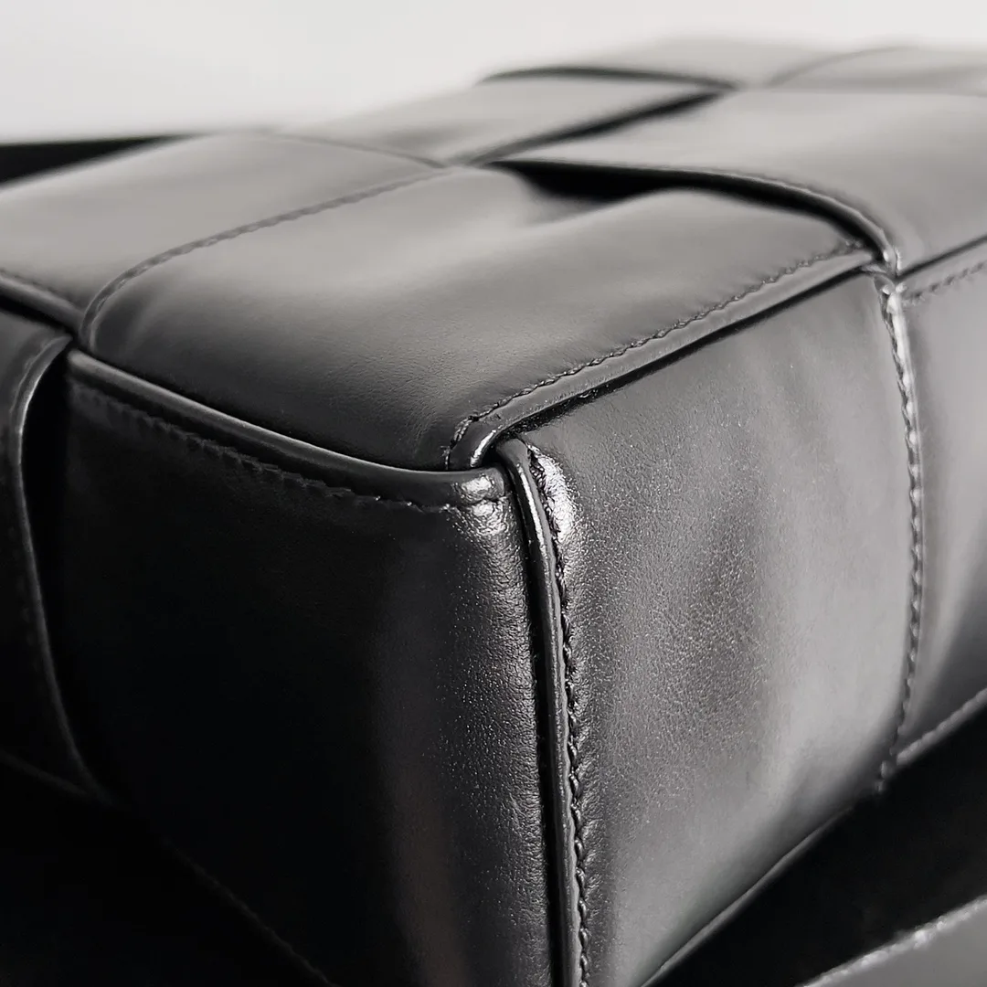 Bottega Veneta Cassette Intrecciato Woven Leather Crossbody Bag product photo from LabelPicks