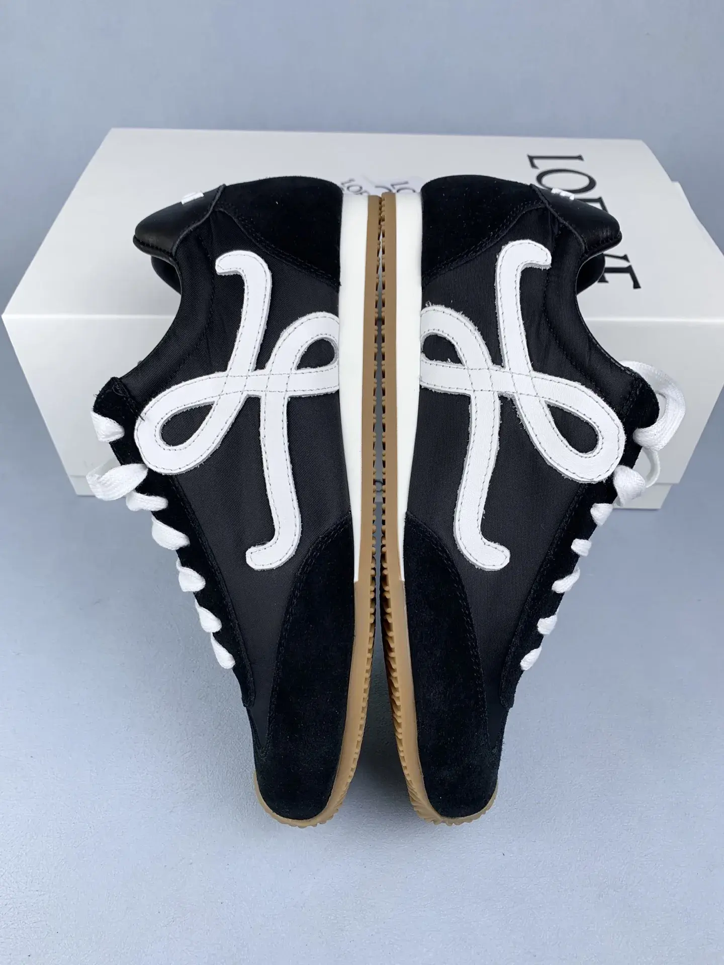 LOEWE Ballet Runner 2.0 in nylon and calfskin product photo from LabelPicks