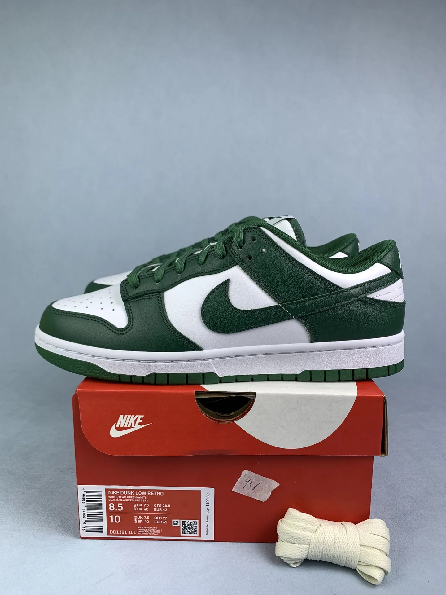 Nike Dunk Low Retro 'Team Green' Shoes product photo from LabelPicks