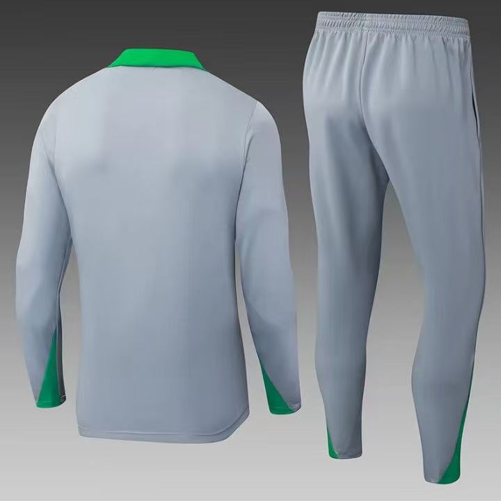 Nigeria Grey Training Uniform 25/26 1:1 Thai Quality