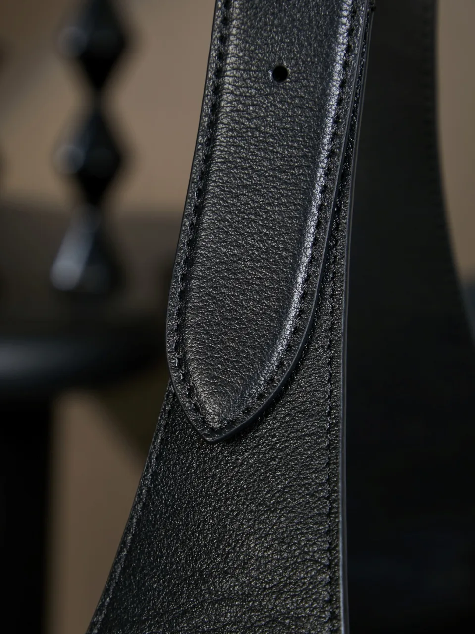 Saint Laurent Grained Leather Hobo Bag product photo from LabelPicks