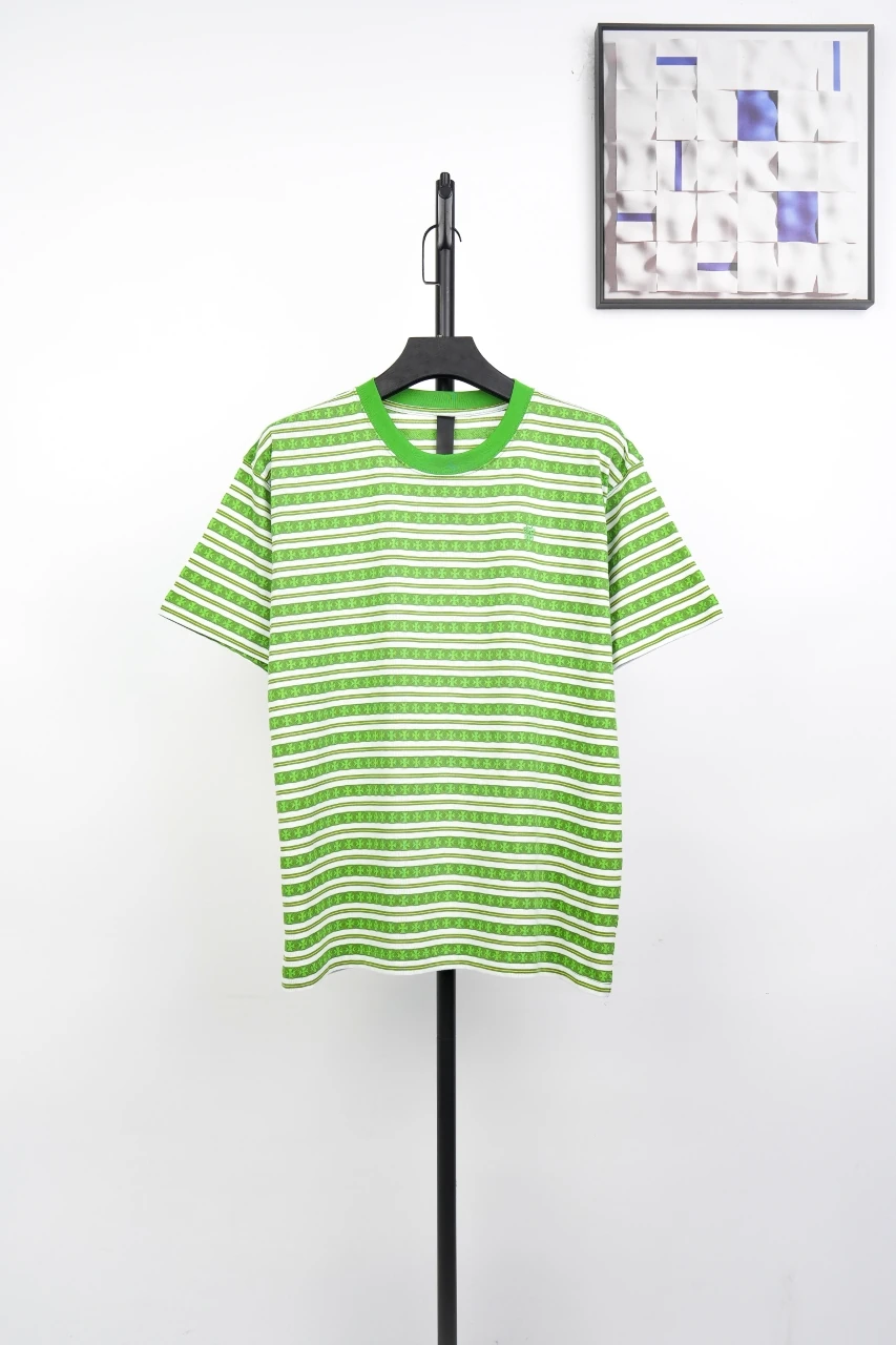 Chrome Hearts Black Allover Cross Jacquard T-Shirt product photo from LabelPicks