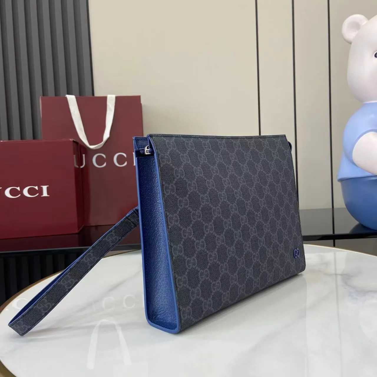 Gucci Canvas and Leather Clutch product photo from LabelPicks