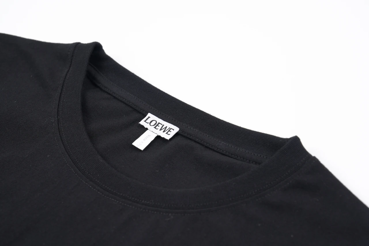 LOEWE Black Pocket Logo Letter T-Shirt product photo from LabelPicks
