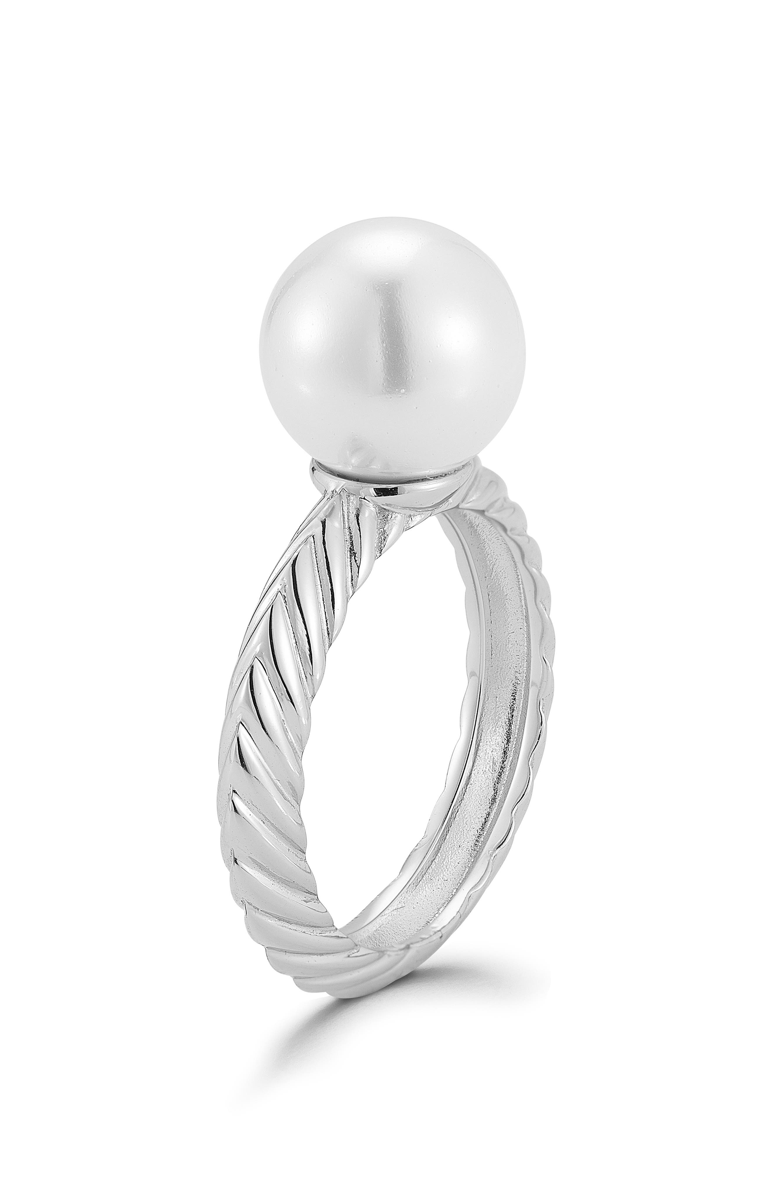 SPHERA MILANO 10mm Cultured Pearl Ring