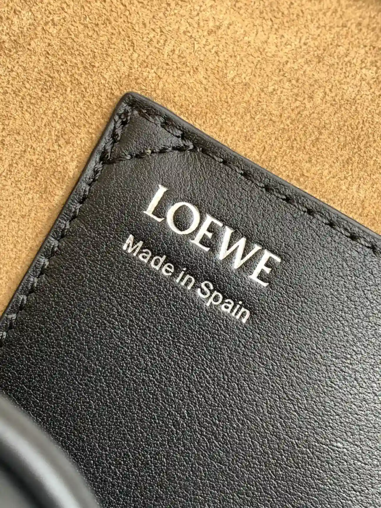 Loewe Black Amazona Calfskin Top Handle Bag product photo from LabelPicks