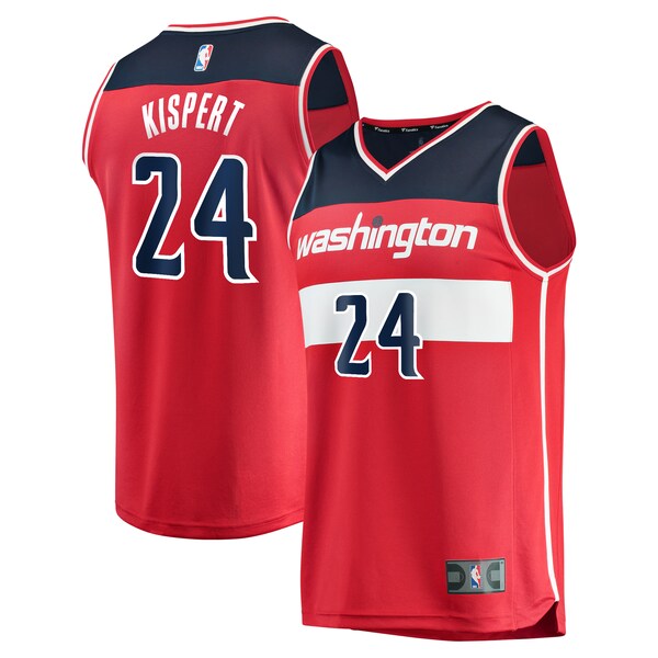 Corey Kispert Washington Wizards  Youth Fast Break Replica Player Jersey - Icon Edition - Red