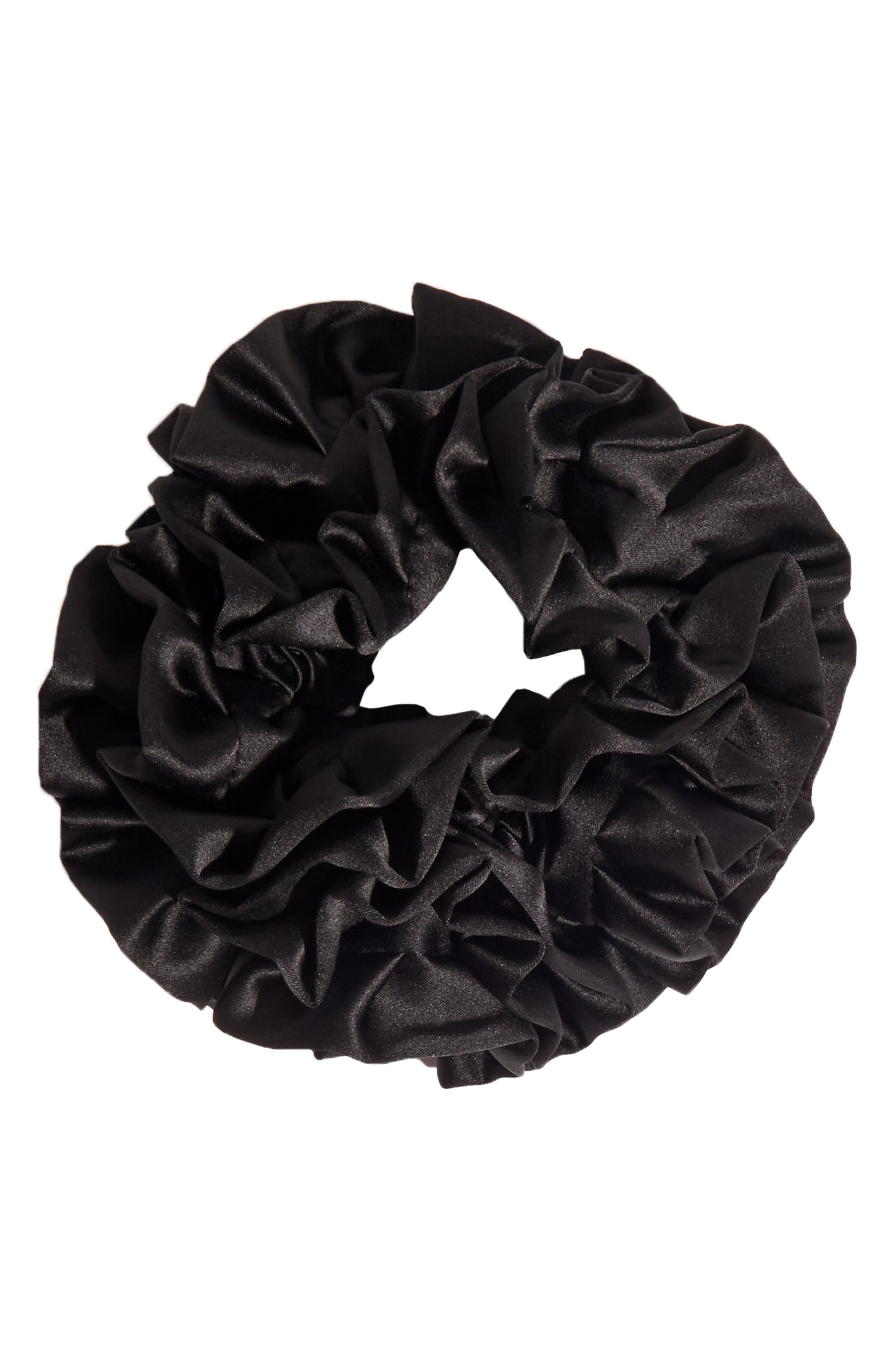 Kitsch Satin Ruffle Scrunchie