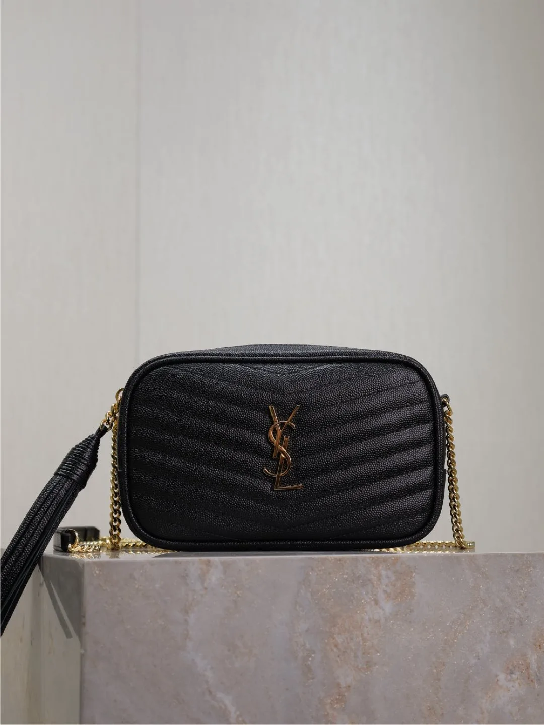 Saint Laurent Calfskin Shoulder Bag product photo from LabelPicks