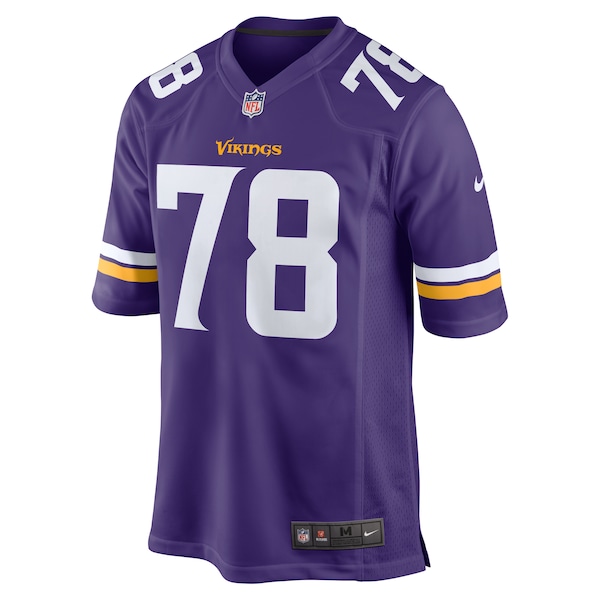 Hakeem Adeniji Minnesota Vikings Nike Team Game Jersey -  Purple