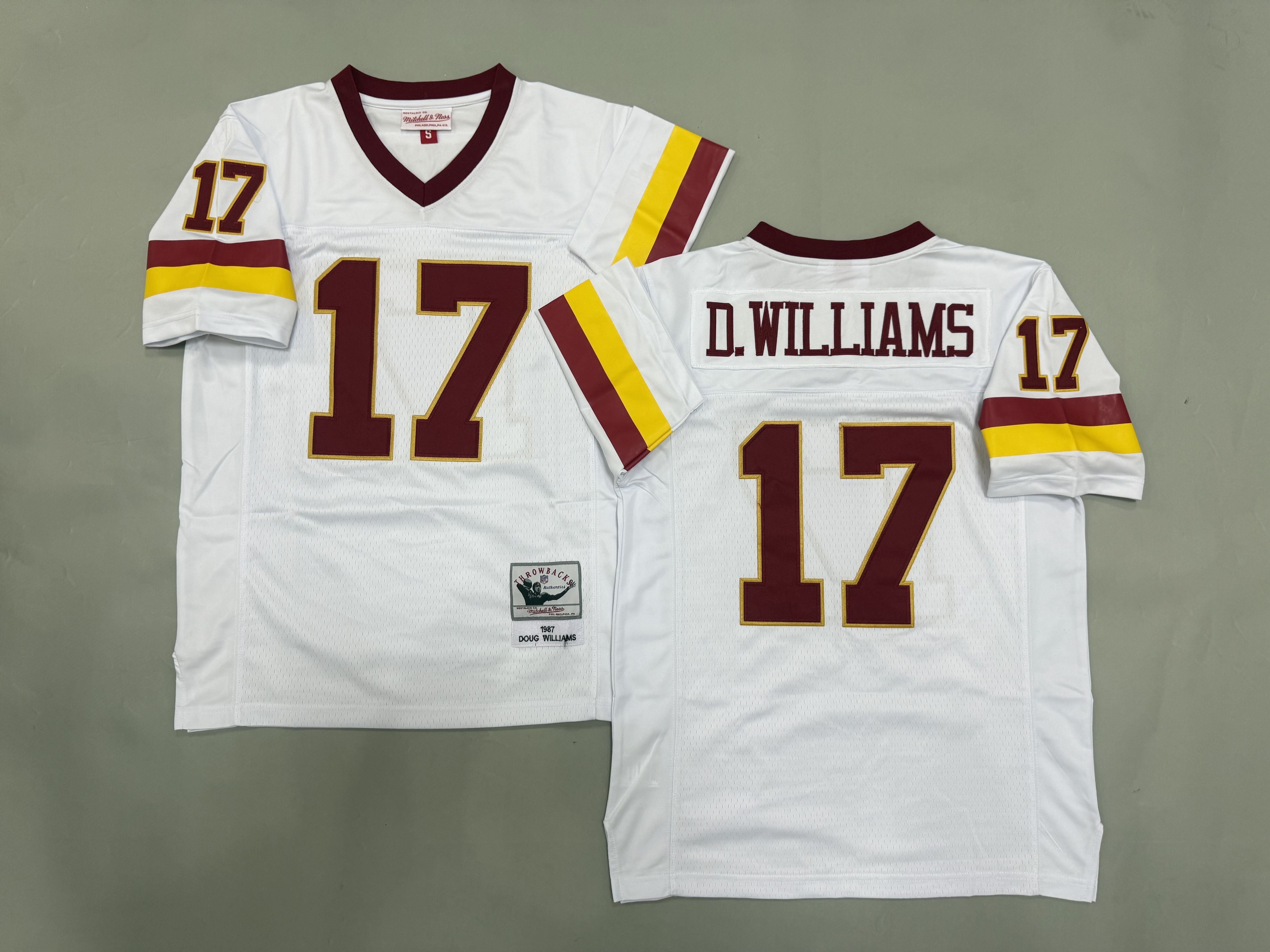 Doug Williams Washington Redskins Authentic Throwback Retired Player Jersey