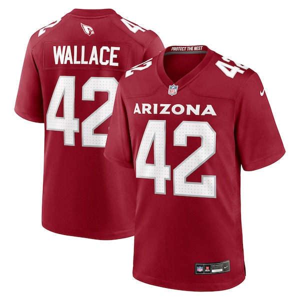 K'Von Wallace Arizona Cardinals Nike Team Game Jersey -  Cardinal