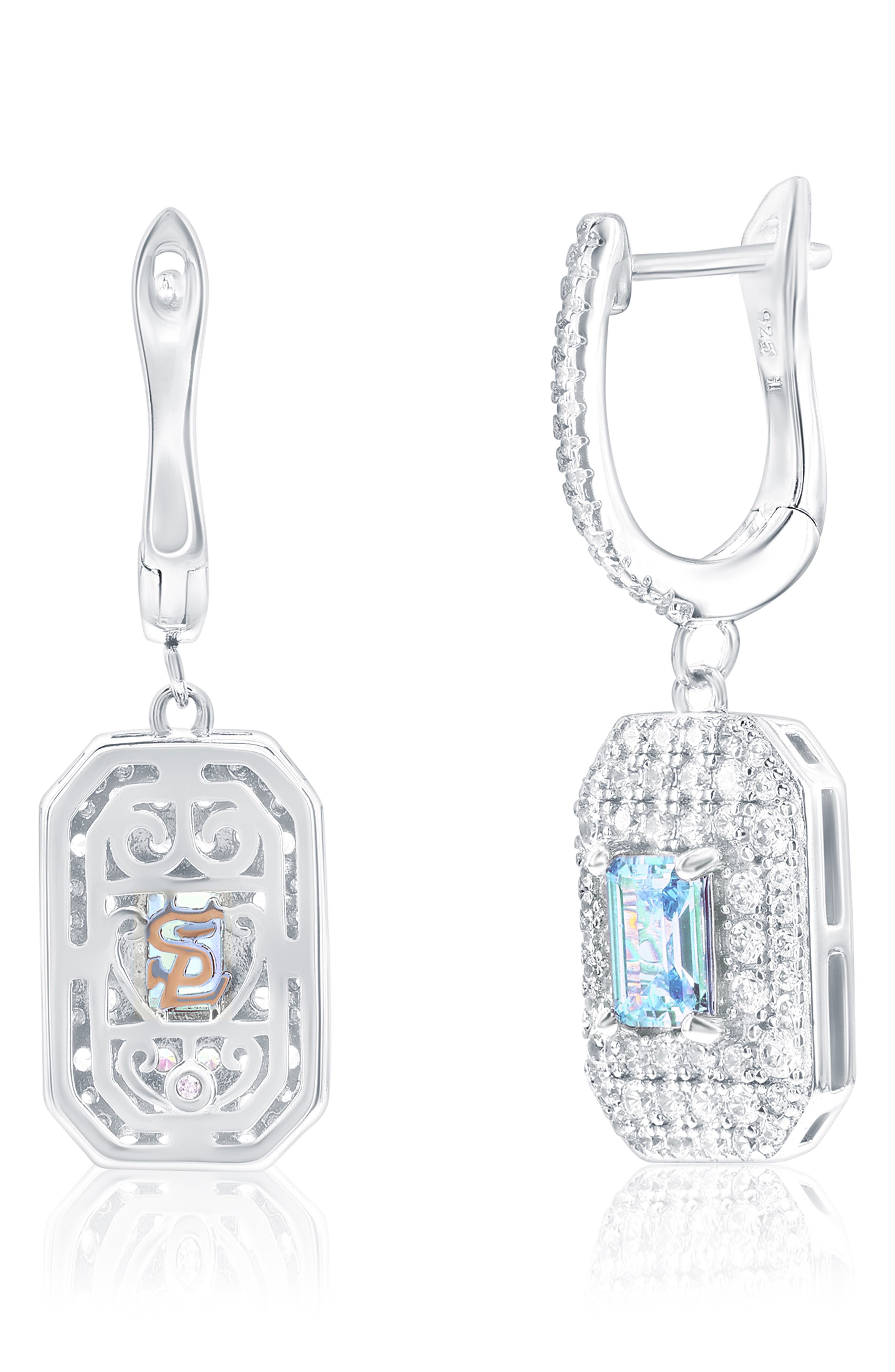SUZY LEVIAN Cubic Zirconia Drop Earrings