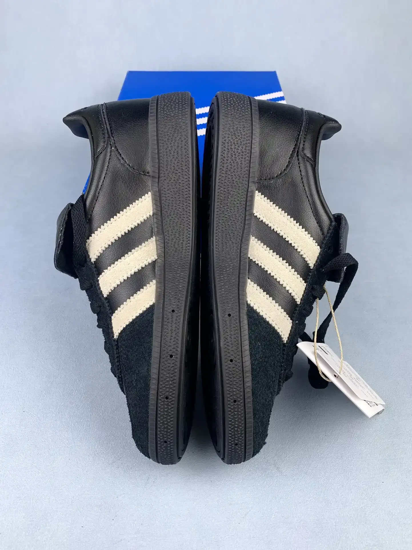 SHUKYU x E-WAX x adidas Handball Spezial Black Shoes product photo from LabelPicks