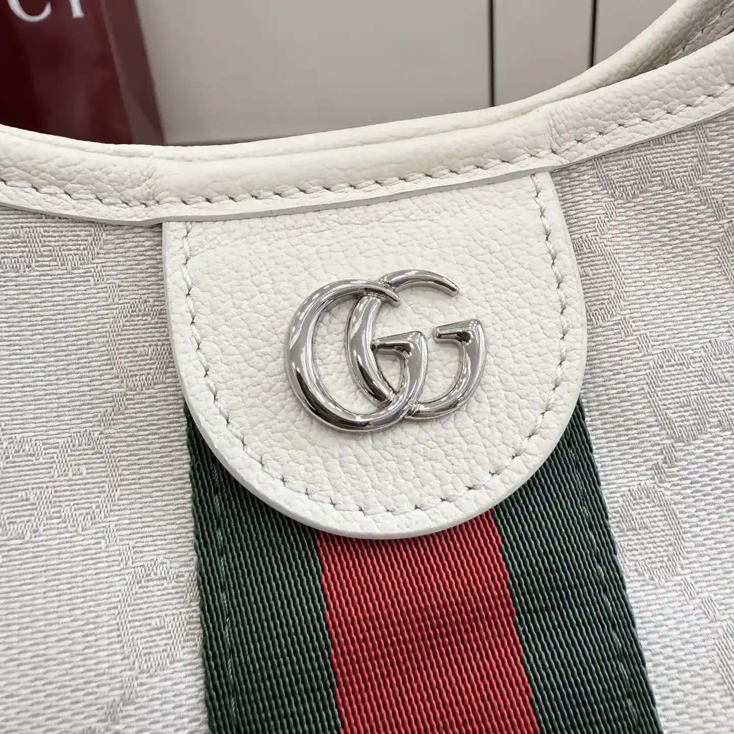 Gucci White Generation GG Supreme Canvas Tote Bag product photo from LabelPicks