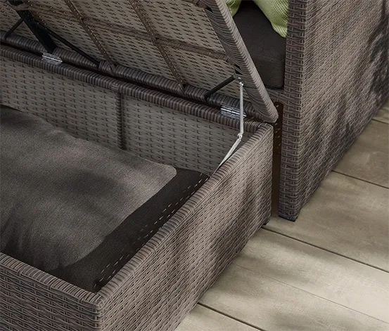 Auszieh-Schlafsofa »Thore« mit Stauraum