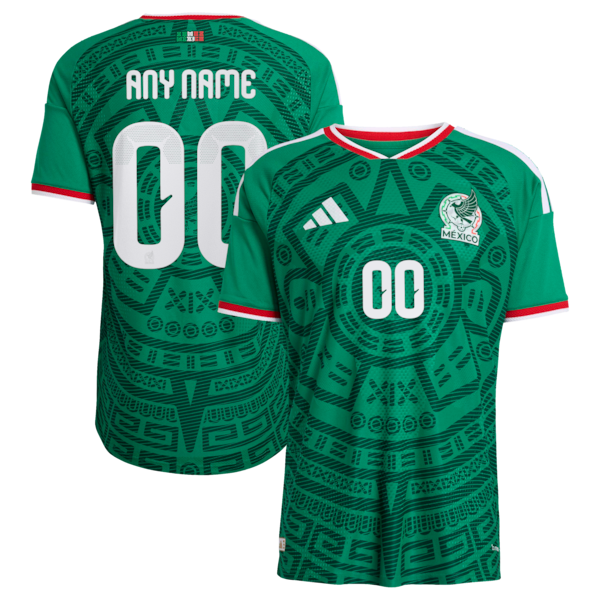 Mexico National Team adidas 2026 Home Authentic Custom Jersey - Green