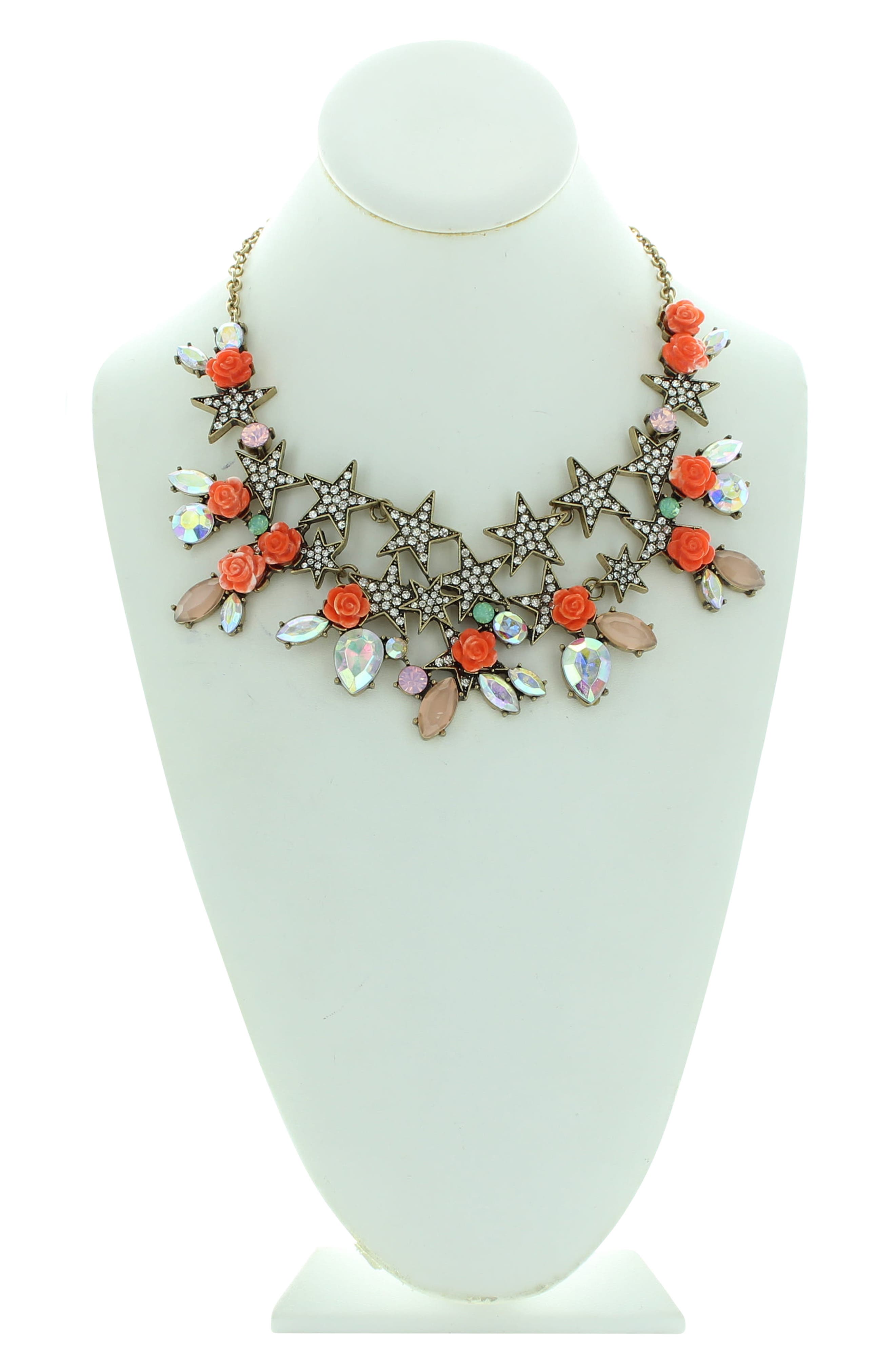 OLIVIA WELLES Amy Floral Necklace