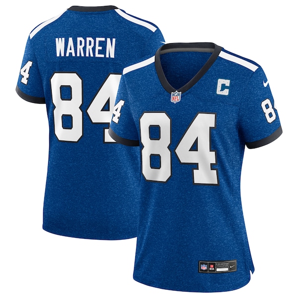 Tyler Warren Indianapolis Colts Nike Women's Alternate 2 Indiana Nights Game Jersey -  Heather Royal