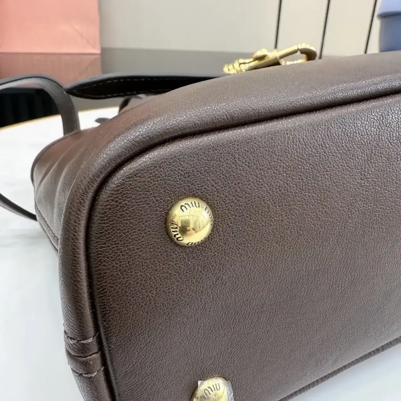 Miu Miu Polished Top Handle Bag product photo from LabelPicks