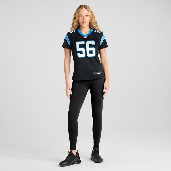 Trevin Wallace Carolina Panthers Nike Women's  Game Jersey -  Black