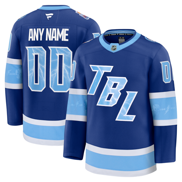 Tampa Bay Lightning  2026 NHL Stadium Series Premium Custom Jersey - Blue
