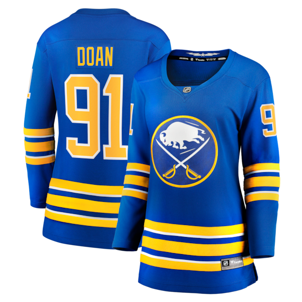 Josh Doan Buffalo Sabres  Women's Home Breakaway Player Jersey - Royal