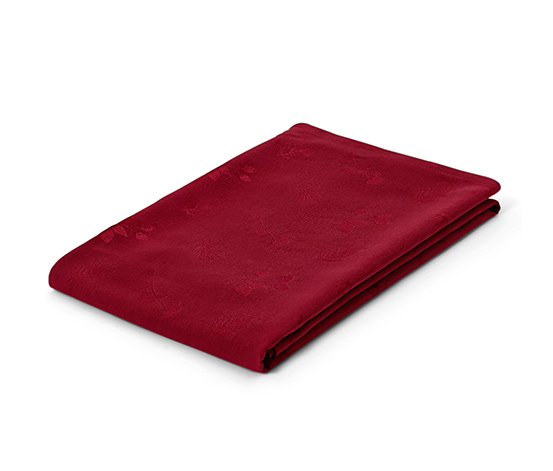 Jacquard-Tischdecke, 150 x 350 cm, rot