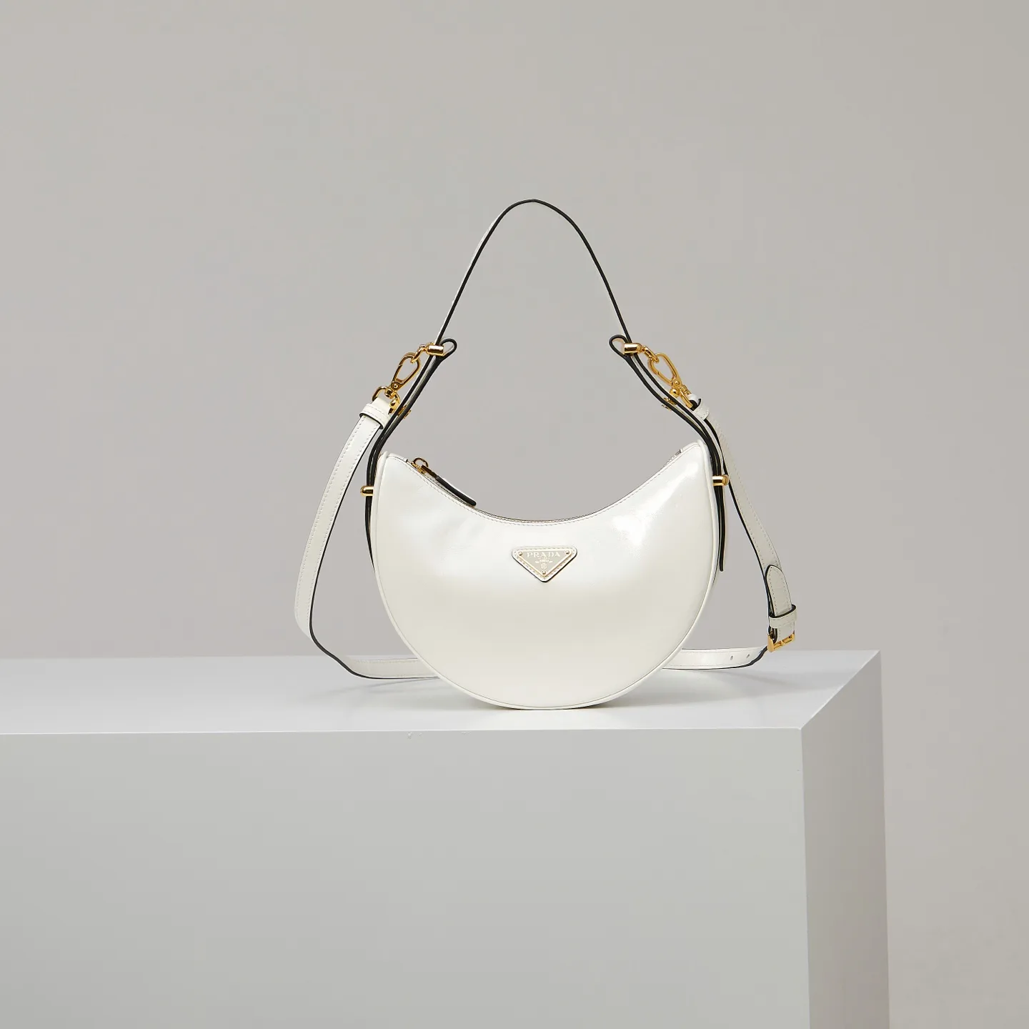 Prada White Calfskin Hobo Bag product photo from LabelPicks